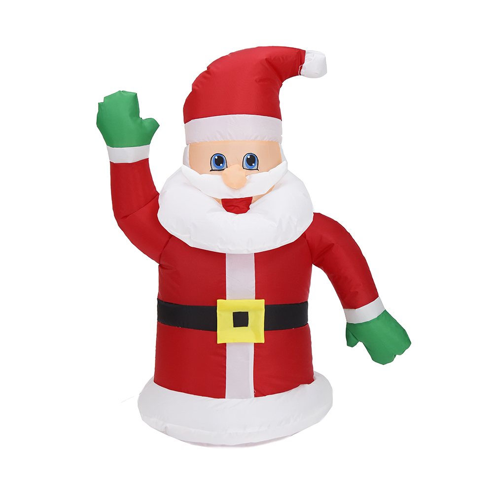90cm Christmas inflatable decoration outdoor reindeer lean out from window  （built-in led）