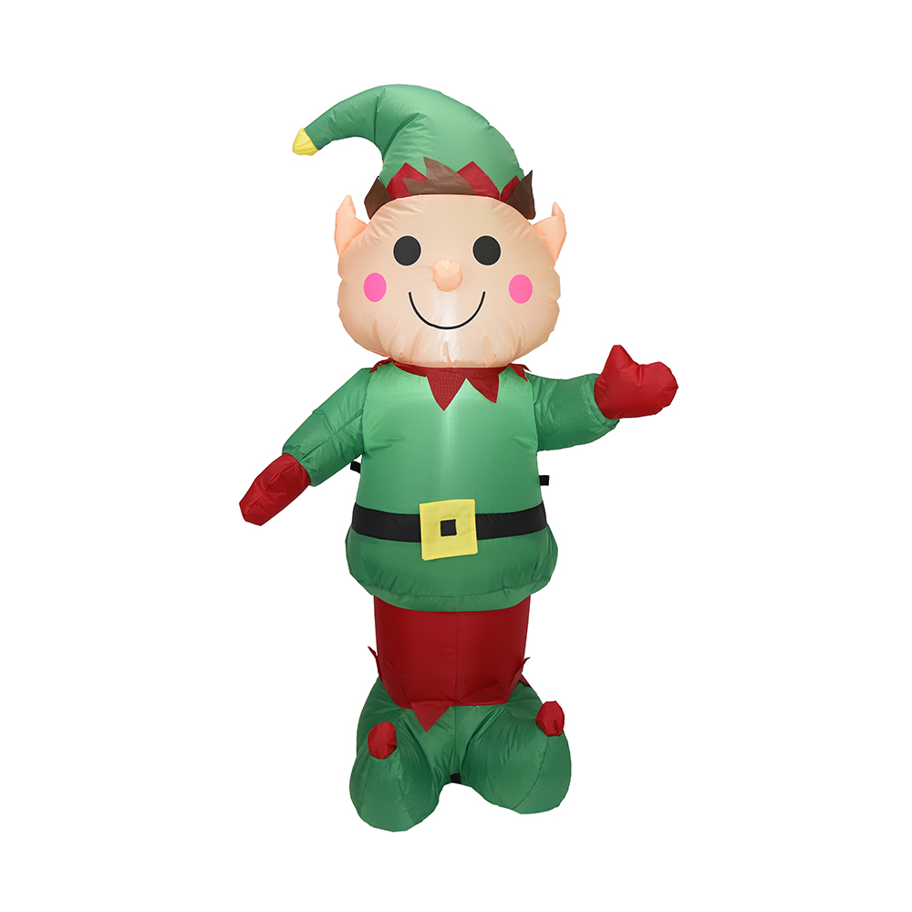 150cm Tall christmas inflatable elf outdoor decoration (led lights )