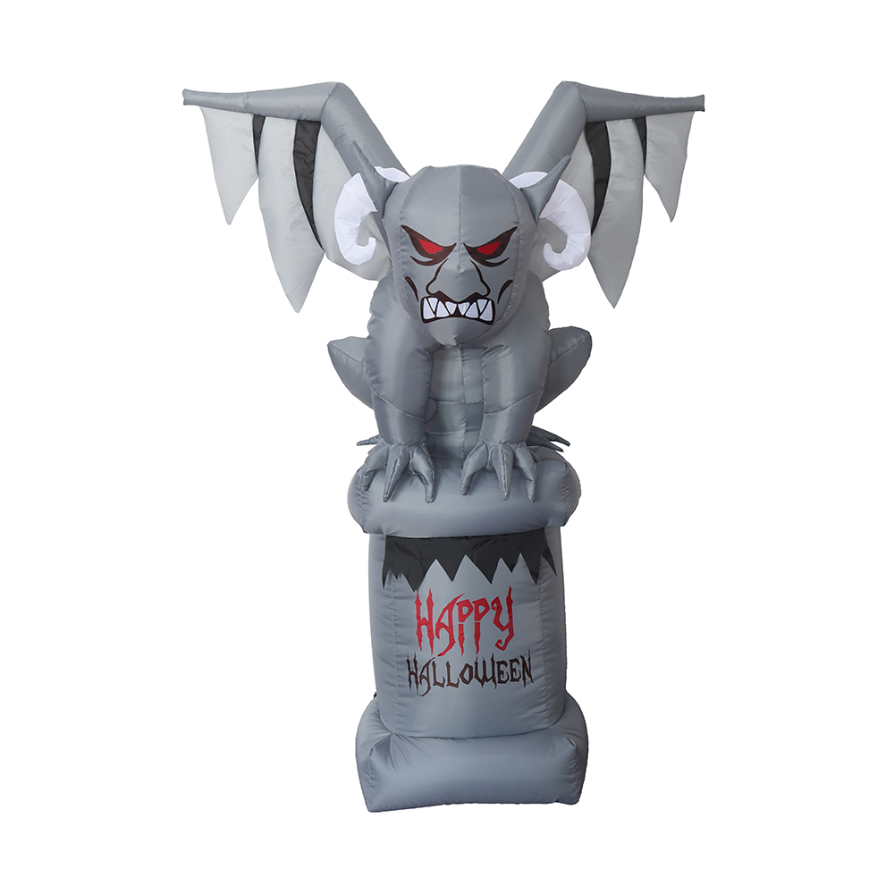 180cm Halloween inflatable gargoyle outdoor decoration （built-in led）